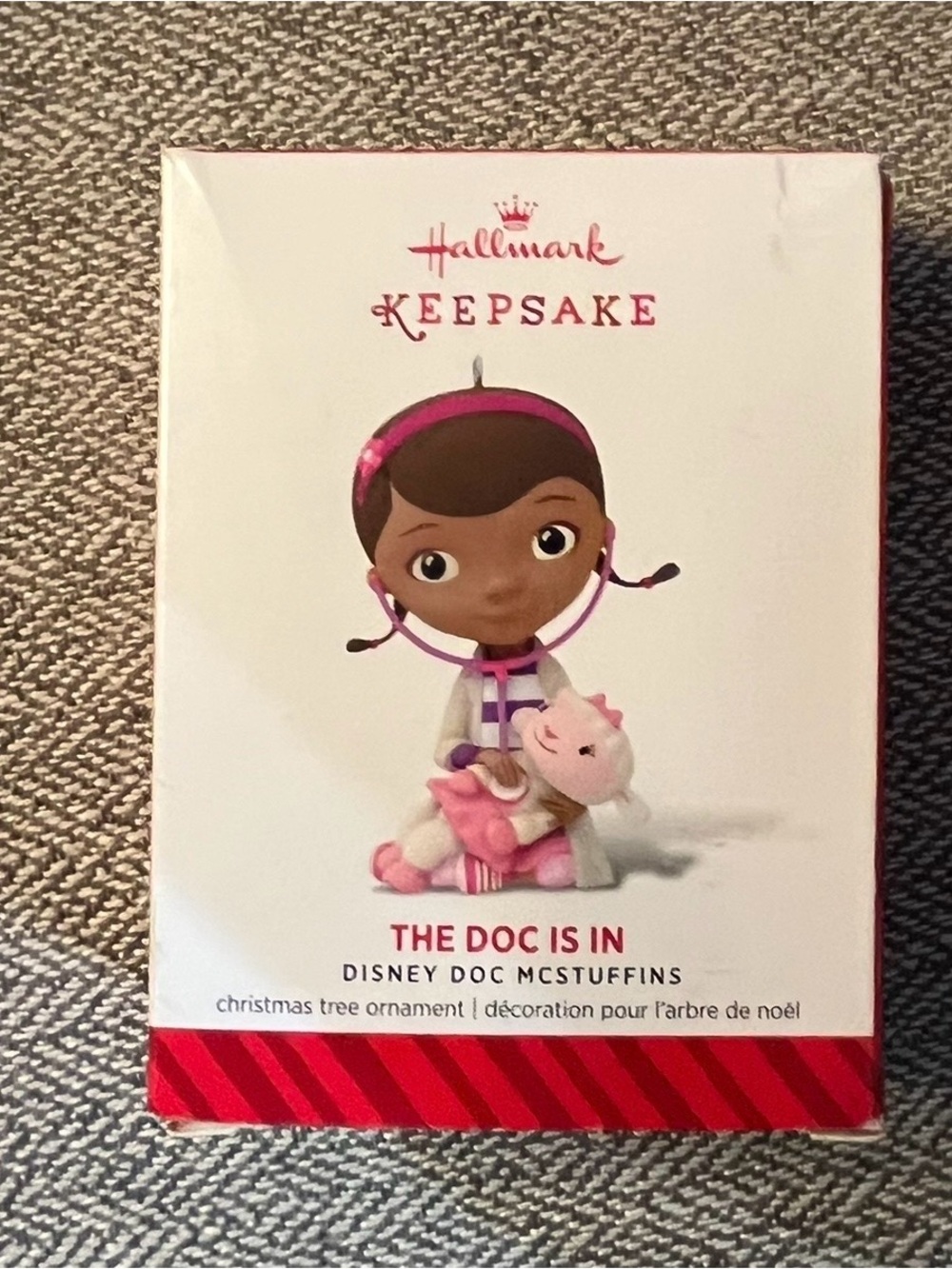 New Hallmark Keepsake "The Doc Is In" Doc McStuffins Christmas Ornament 2014 HTF